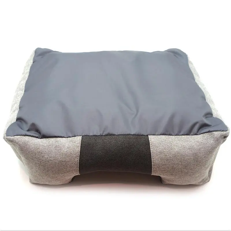 Лежак для собак та котів Zoo-hunt Герос прямокутний бежевий+коричневий №1 40х50х16 ​​см - фото 2