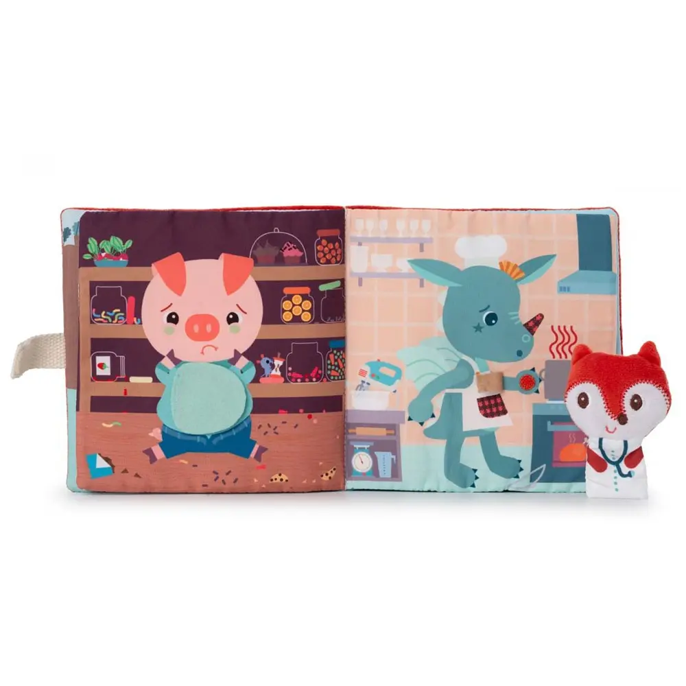 Розвиваюча м'яка книга Lilliputiens Лікар Лисичка Аліса (83534) - фото 5