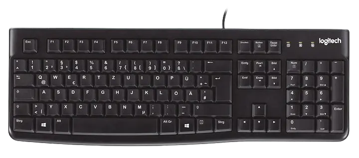 Клавіатура Logitech K120 Ukr Black (920-002643) - фото 2