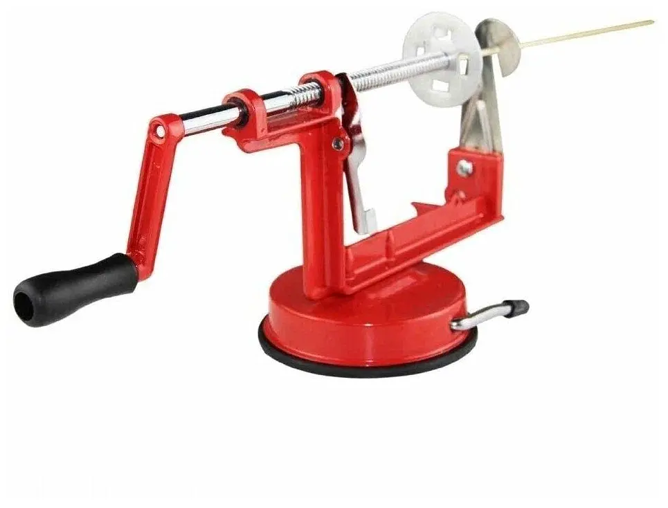 Машинка для різання картоплі спіраллю SPIRAL POTATO SLICER апарат для нарізування картоплі для чіпсів - фото 3