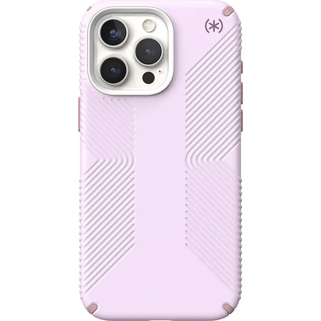 Оригінальний протиударний чохол Speck Presidio2 Grip MagSafe для Iphone 15 Pro Max (6.7") Soft Lilac 150575-3207 - фото 4