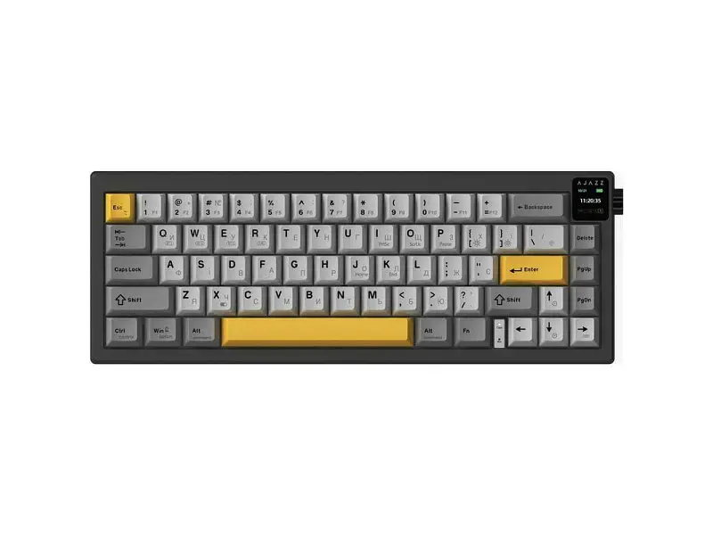 Клавіатура Ajazz AK650 Flying Fish Switch Black (AK650-FF-BGY)