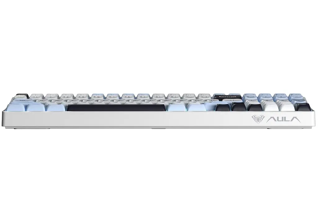 Клавиатура игровая механическая Aula S-100 PRO Wireless White-Black ENG/UKR Red Switch Hot-Swap USB, 2.4G, Bluetooth - фото 4