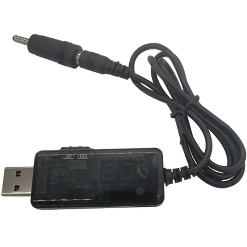 Кабель живлення USB to DC 3.5x1.35mm + 5.5x2.1mm 9V-12V Dynamode (KWS-912V) - фото 6