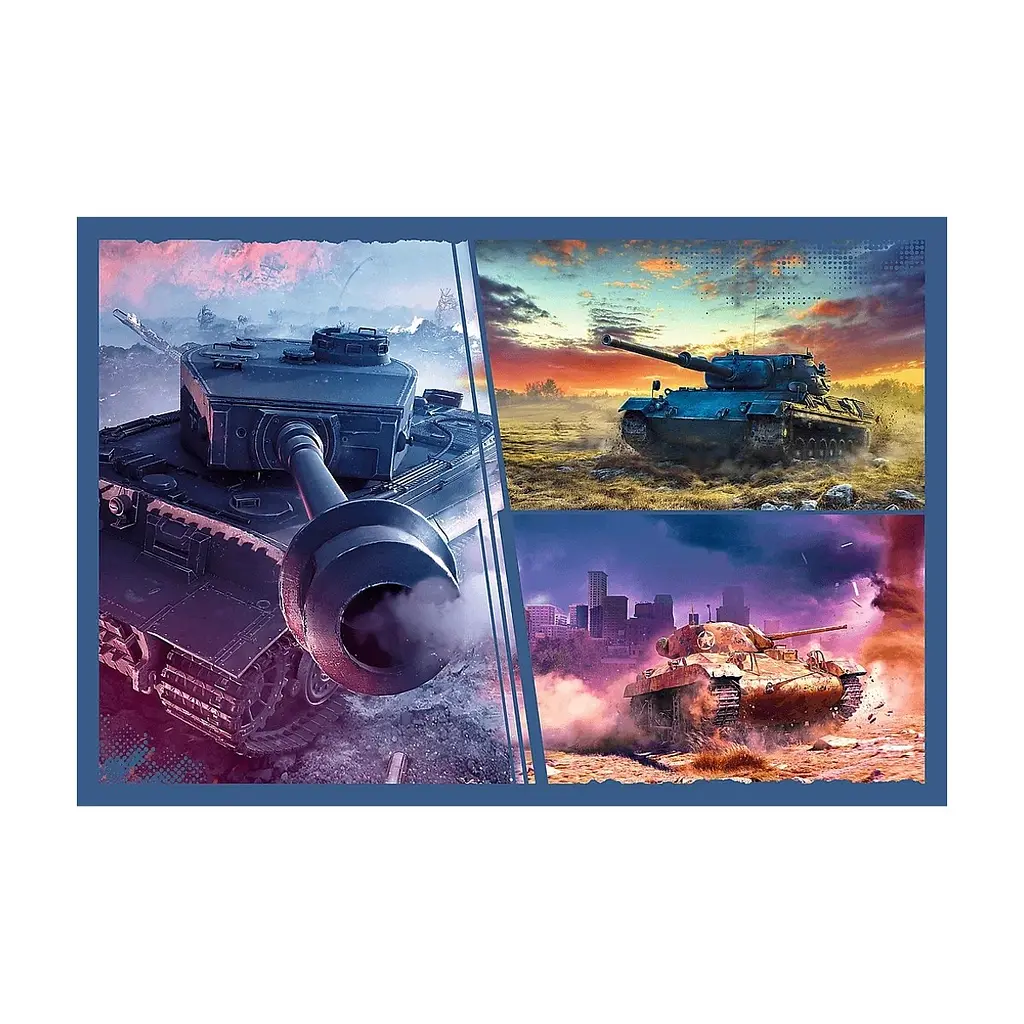 Пазл Trefl WARGAMING Бронетанкова місія 2х200 елементів (5900511133462) - фото 2