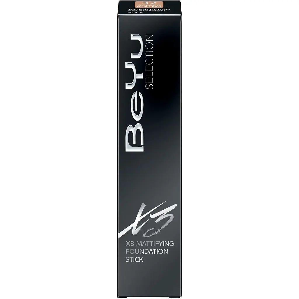Маскуючий коректор BeYu X3 Mattifuing Foundation Stick, відтінок 32, 9 г - фото 3