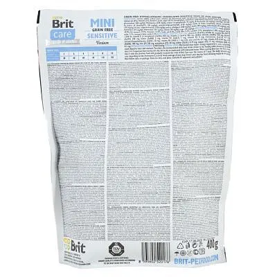 Сухий корм для собак Brit Care GF Mini Sensitive 400 г (8595602520176) - фото 2