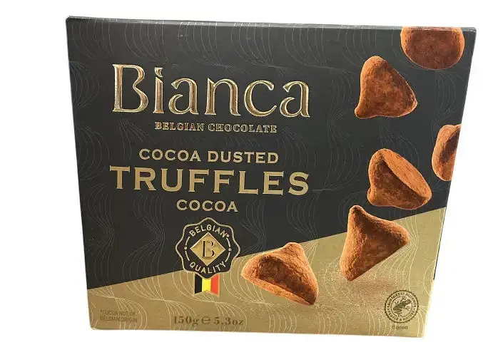 Цукерки Bianca Belgian Chocolate Truffles Cocoa 150 г