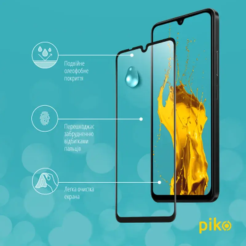 Скло захисне Piko Full Glue Xiaomi Poco C75 Black (1283126607981) - фото 4