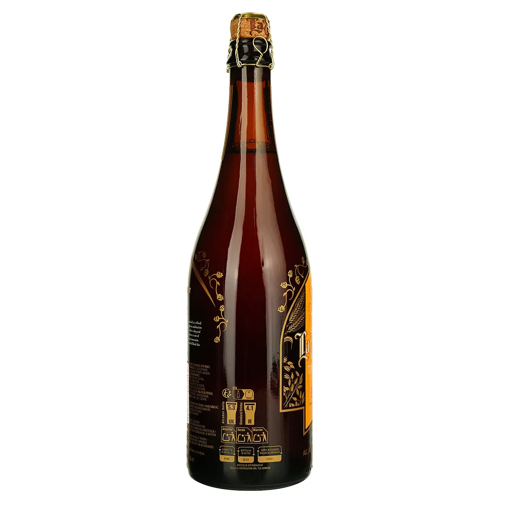 Пиво La Trappe Blond светлое фильтрованное 7% 0.75 л - фото 3