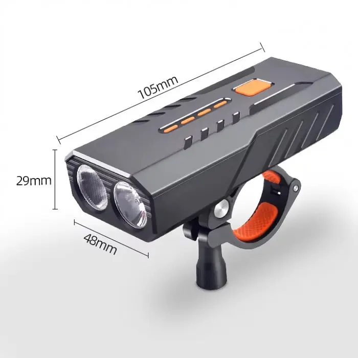Велофара BC25S 350LM індикація заряду Power Bank Li-Ion аккумулятор - фото 8
