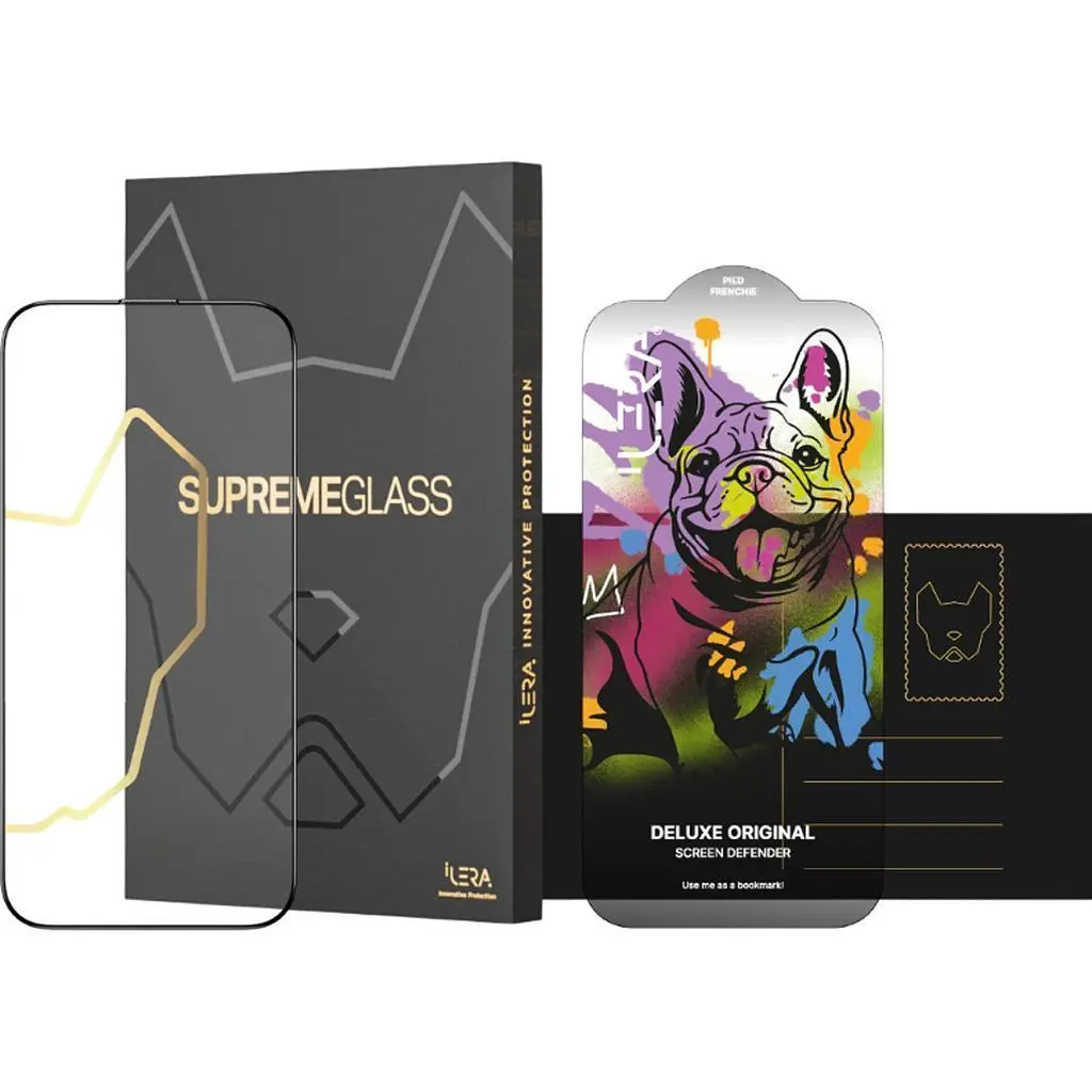 Захисне скло iLera DeLuxe Original Glass 2.0 для Apple iPhone 17 Pro Max (ILFCDL17PrMx) [144435] - фото 3
