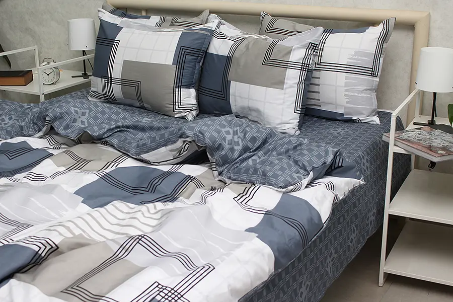 Комплект постільної білизни с компаньоном Сімейний TAG tekstil pbe0046137 - фото 5