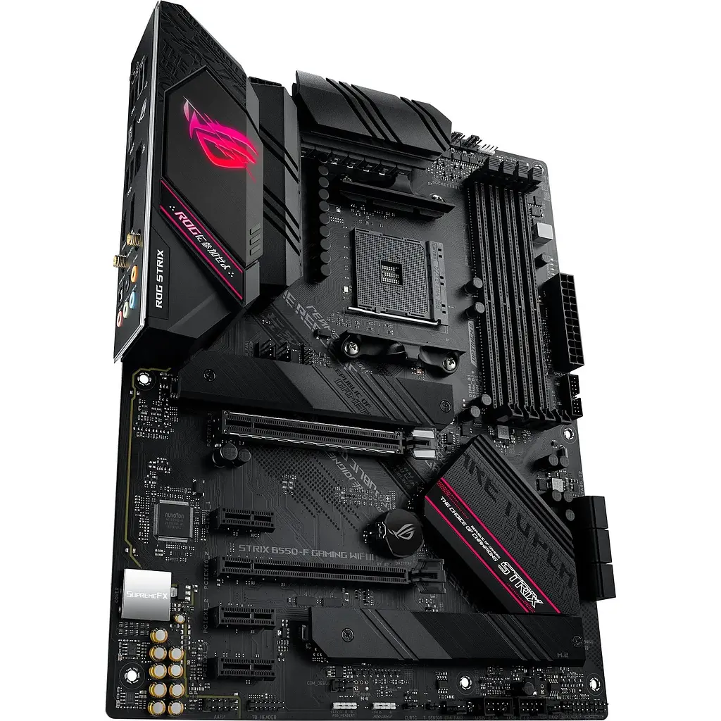 Материнська плата Asus Strix B550-F Gaming WIFI II sAM4 B550 4xDDR4 M.2 HDMI DP WiFi BT ATX - фото 2