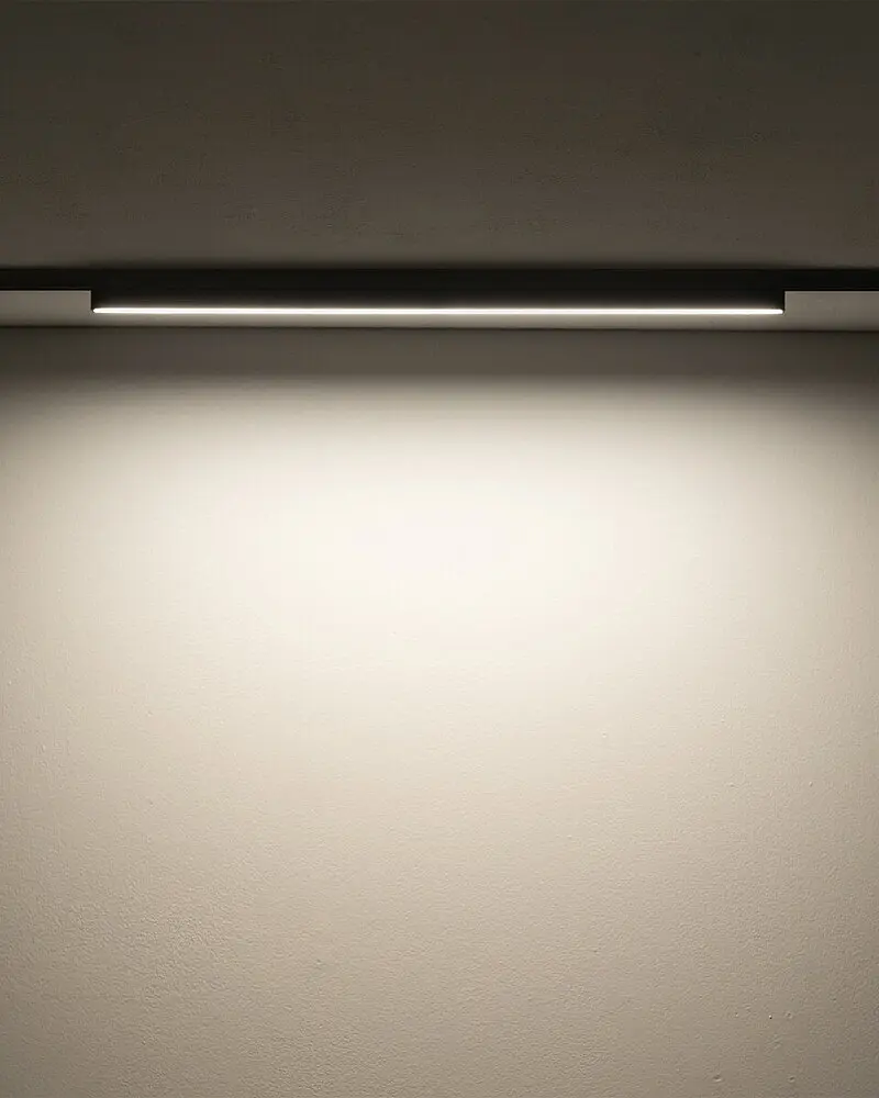 Магнитный трековый светильник Nowodvorski 11721 NANO-LVM Line Out LED 1x20W 3000K 610Lm IP20 черный - фото 2
