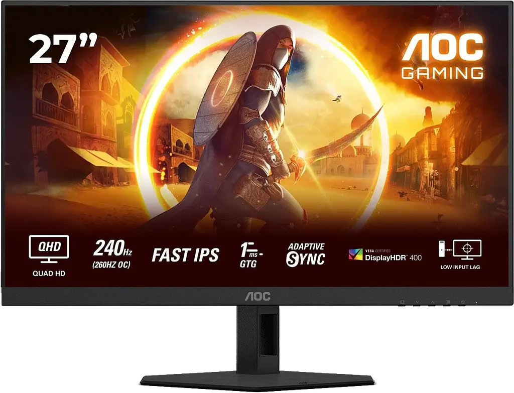 Монiтор 27" Q27G4ZR Black/Red AOC teh0027369