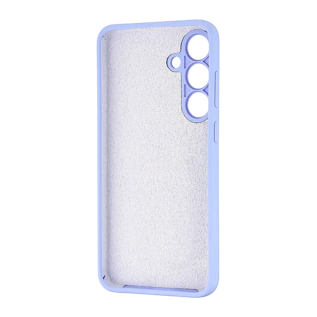 Чохол Silicone Case Samsung S25 Plus (S936) Lilac Purple - фото 2