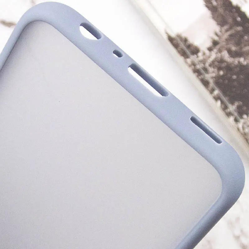 Чохол TPU+PC Lyon Frosted для Motorola Moto E13 Sierra Blue - фото 6
