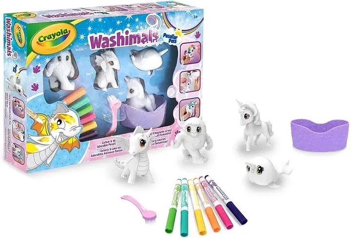Набір для творчості Crayola Washimals Казкові тварини, з ванною (25-7191) - фото 2