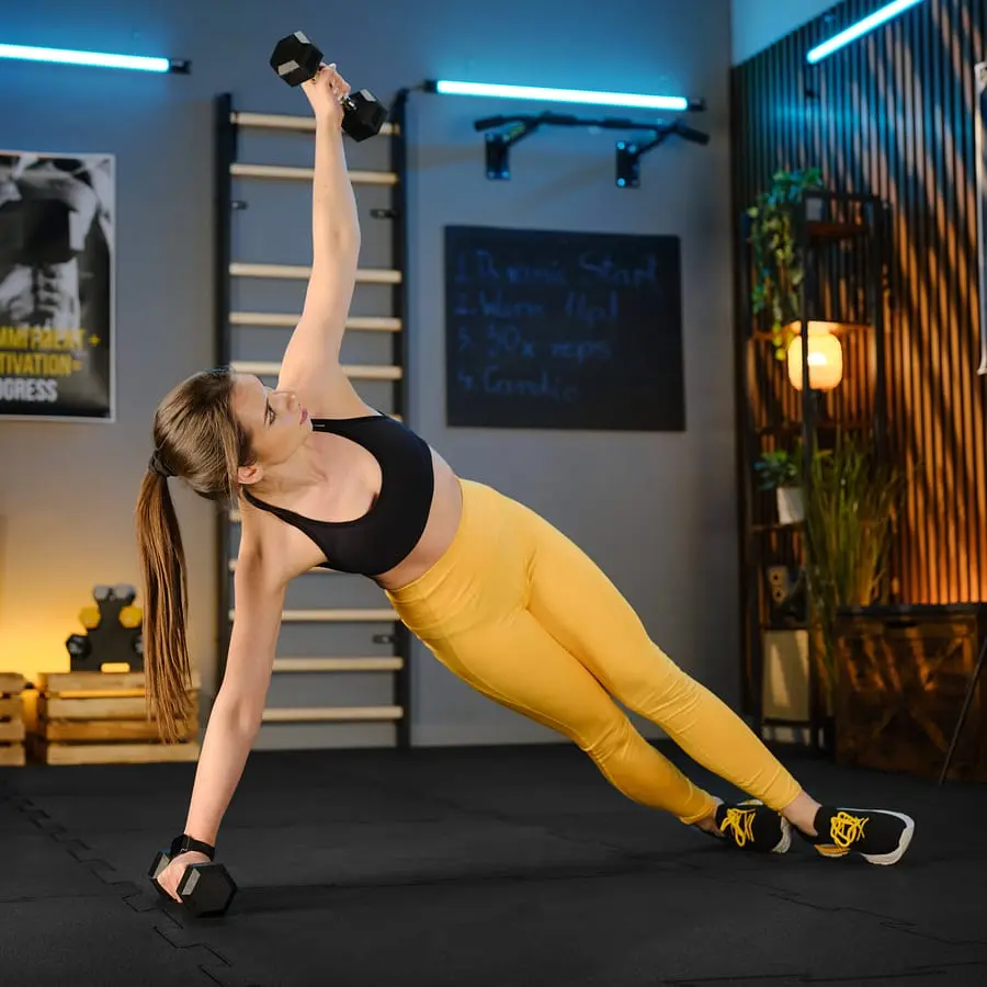 Гантеля шестигранна прогумована TX-100RD Trex Sport 10кг - фото 8