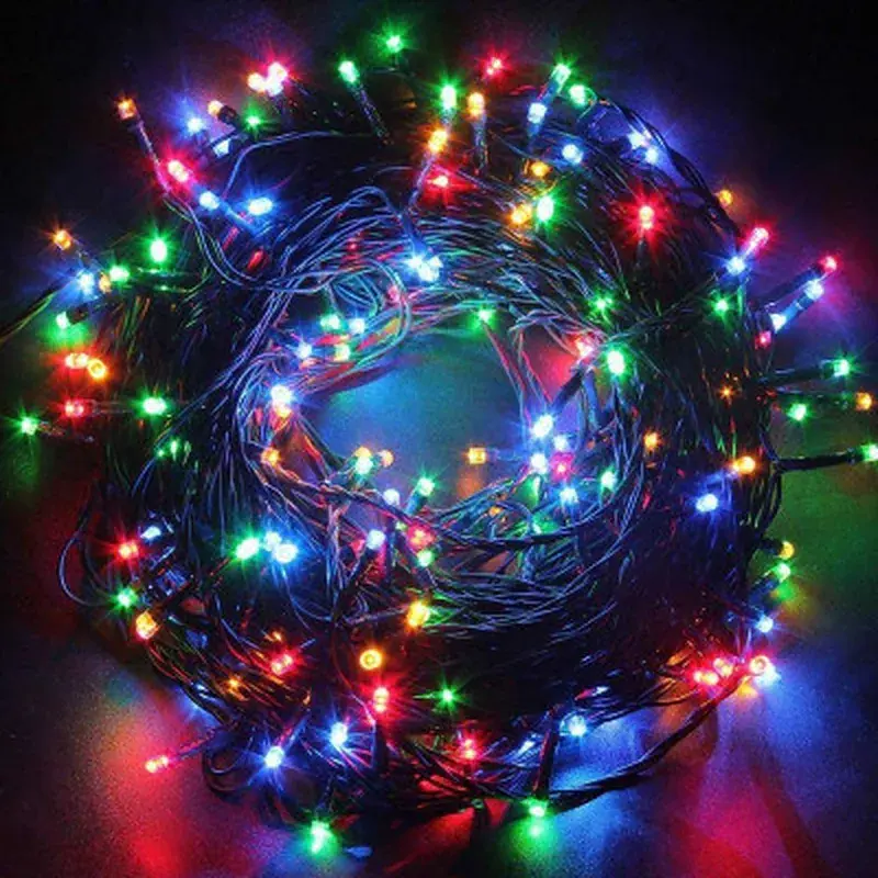 Гірлянда ColorWay LED 200 20м 8 функцій Color 220V (CW-G-200L20VMC) - фото 6