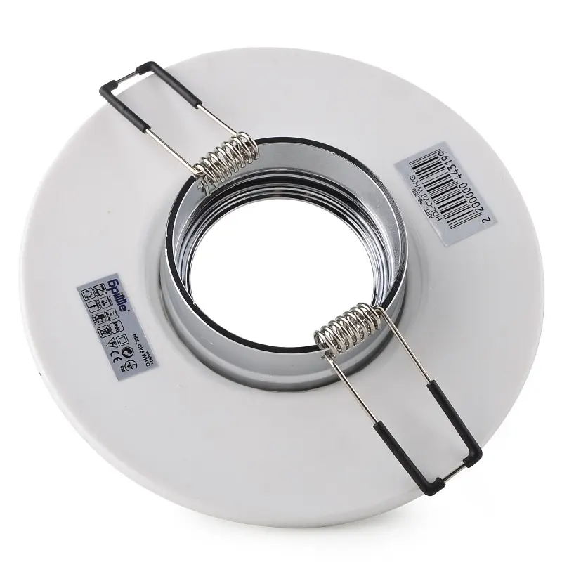 Світильник точковий Brille HDL-CY8 G5.3 WH/G MR16 36-050 - фото 2