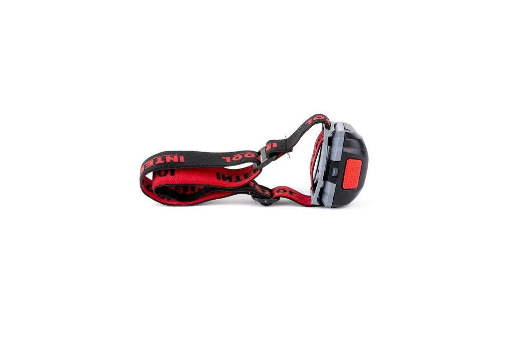Ліхтар налобний на батарейках Intertool 1 LED + 2 LED х 1 Вт LB-0302 - фото 9