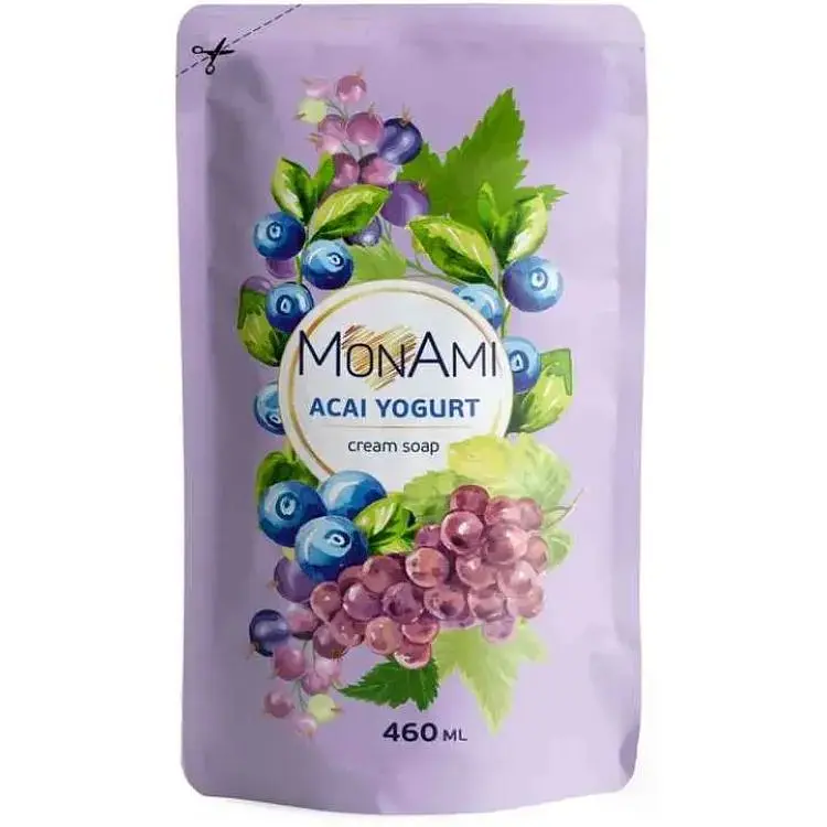 Мило рідке MONAMI 460мл дой-пак Acai yogurt