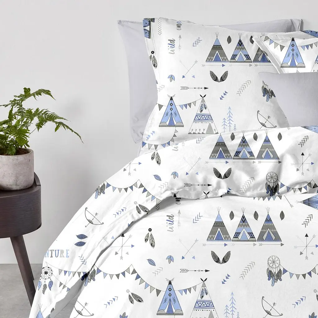 Набір наволочок Cosas Dream Wigwam 50х70 см (SetPillow_WigwamDream_Grey_50х70) - фото 4