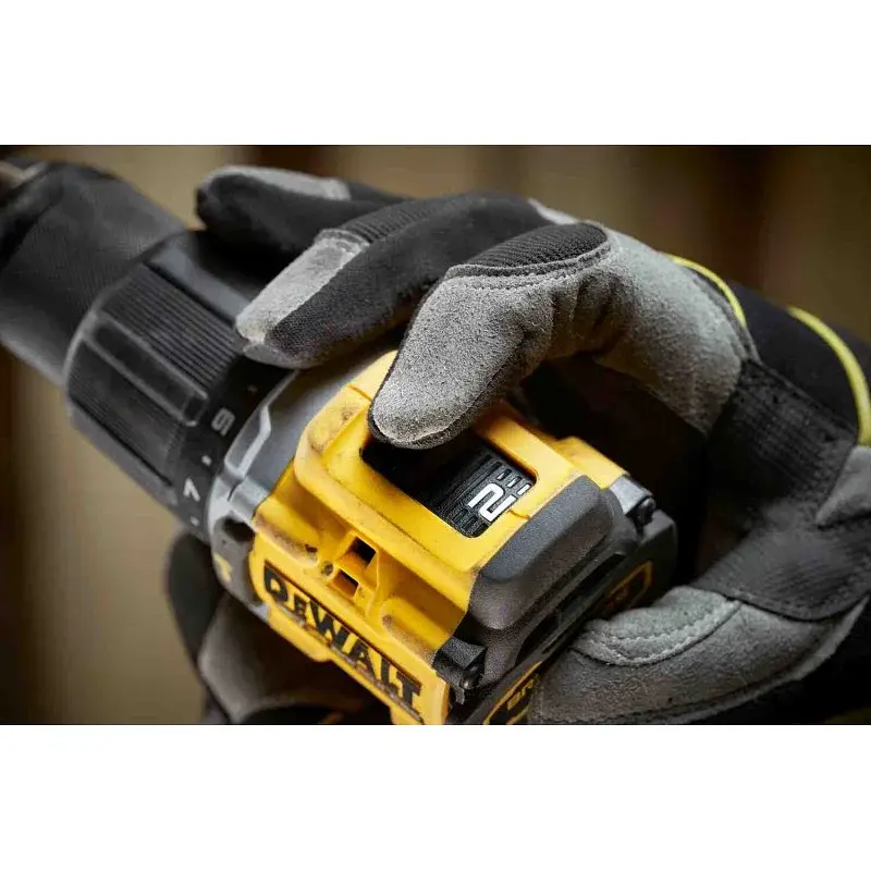 DeWALT Шурупокрут-дриль ударний аккумуляторний XR Li-Ion 18В 90Нм 0-450·0-1650об/хв 0-7650·0-28050уд/хв кейс TSTAK 1.17кг без АКБ та ЗП - фото 6