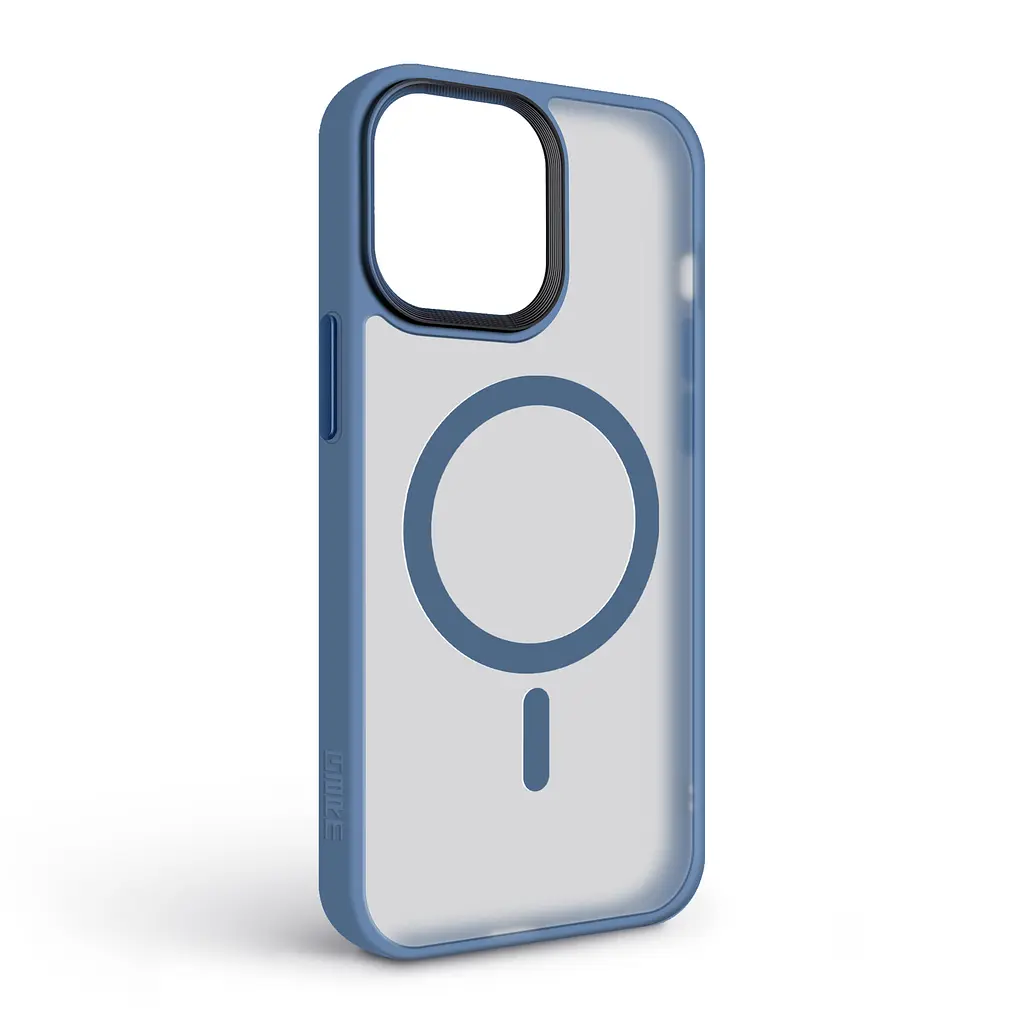 Чехол для Apple iPhone 14 Pro Max, Uniq MagCase, голубой, противоударный, панель-накладка с магсейф, ударопрочный TPU+PC, с магнитом MagSafe, поддержка полноценной беспроводной зарядки, ArmorStandart (ARM75336) - фото 2