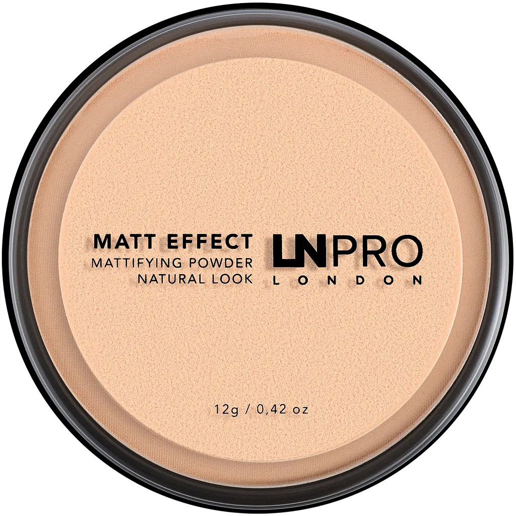 Пудра для обличчя LN Professional Matt Effect, відтінок 104, 12 г - фото 4