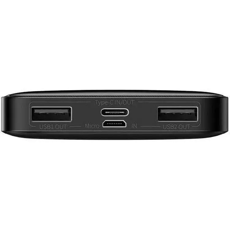 Портативна батарея Baseus Bipow Digital Display 10000 mAh 15W PPDML-I01 Black - фото 3