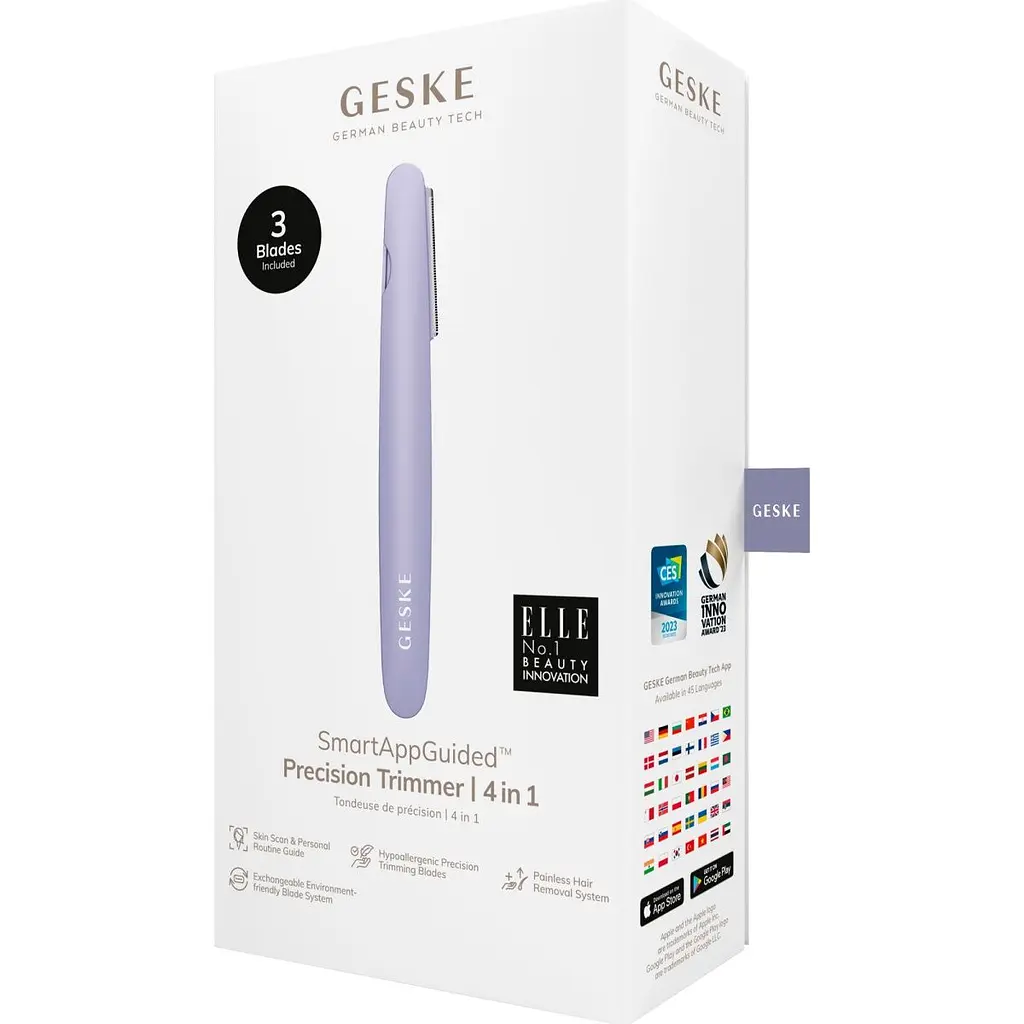 Тример для тіла GESKE Precision Trimmer 4in1 Purple (HB0455) [132066] - фото 11