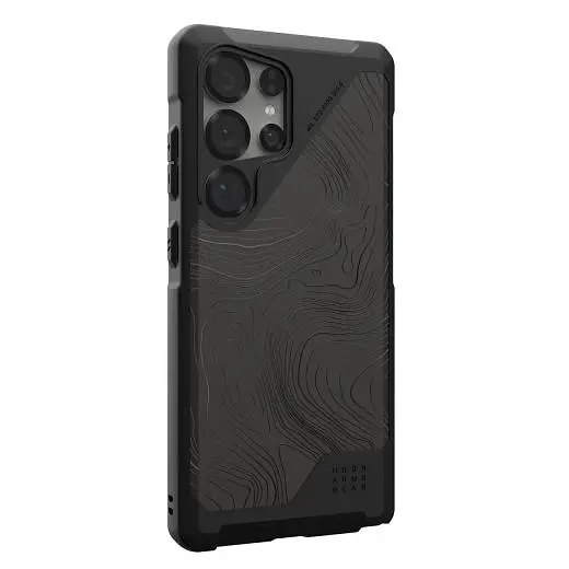 Протиударний чохол UAG Metropolis LT MagSafe Topography Black для Samsung Galaxy S25 Ultra (214470114062) - фото 3
