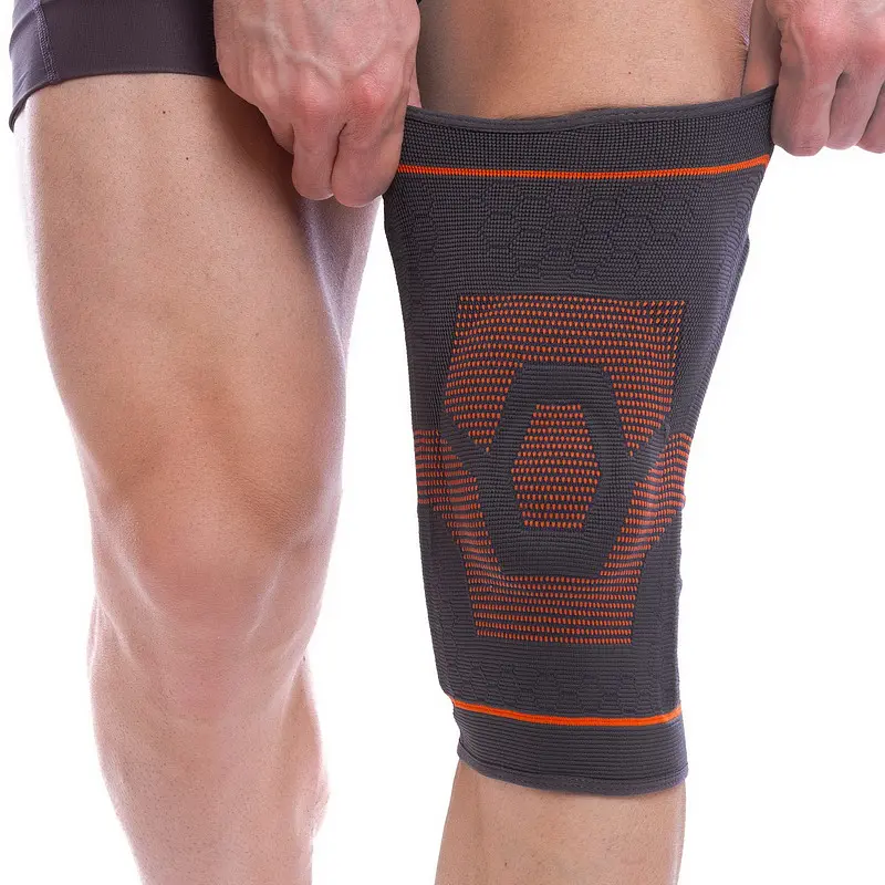 Бандаж наколінник EasyFit фіксатор колінного суглоба (S-M) - фото 2
