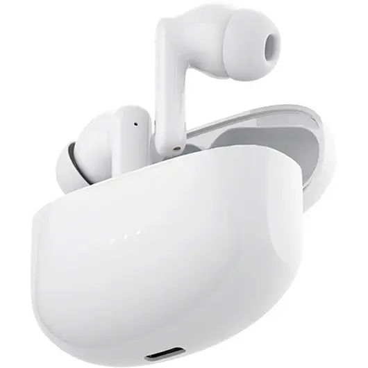 TWS Globex Smart Sound Folk ANC ENC White UA - фото 4