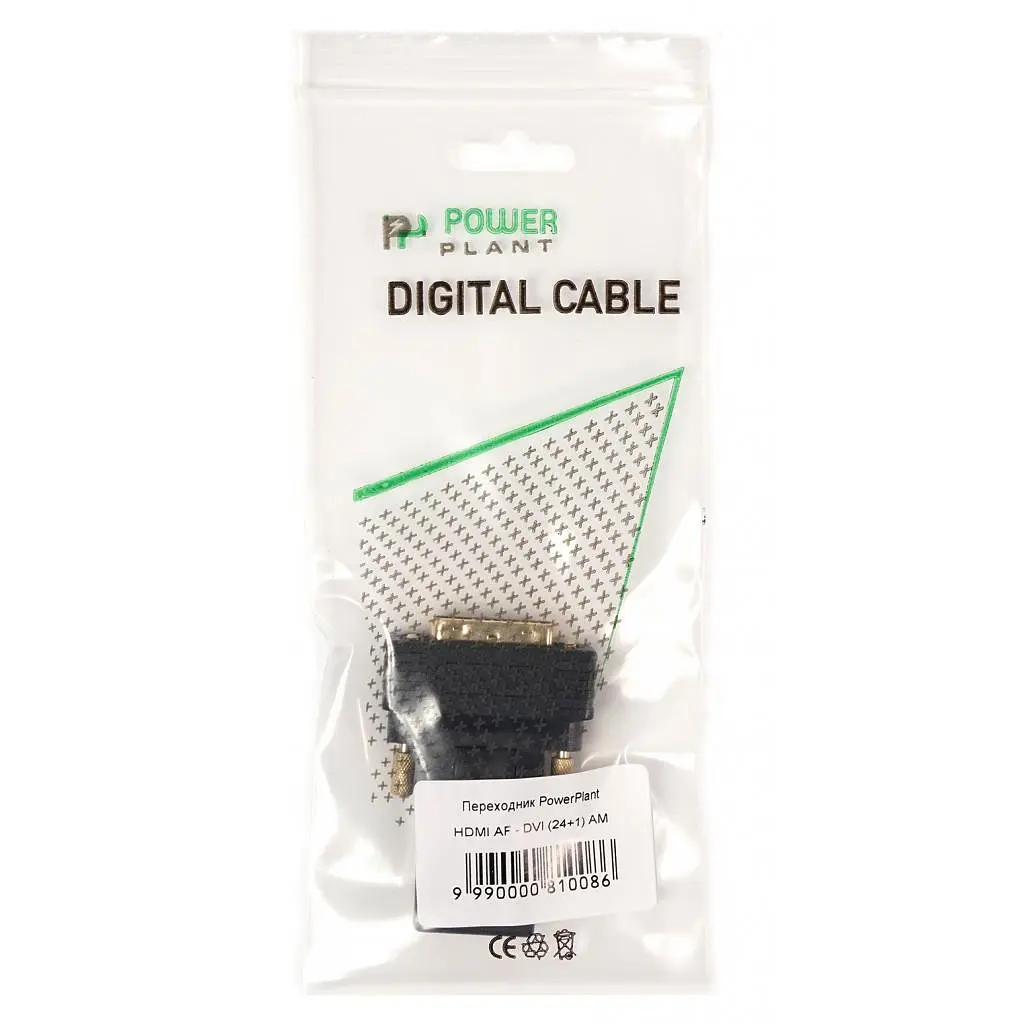 Перехідник HDMI AF - DVI (24+1) PowerPlant (KD00AS1301) - фото 4