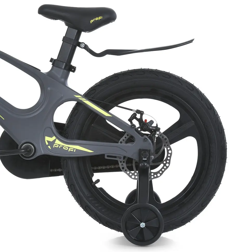 Велосипед дитячий Prof1 MB 181020-3 18 дюймів сірий - фото 4