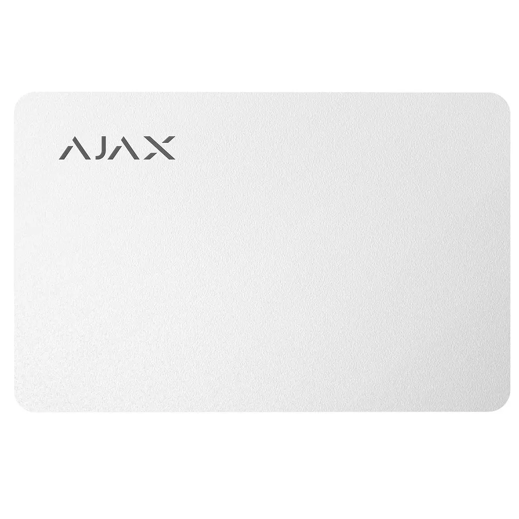 Безконтактна картка Ajax Pass білий (10шт) (23500.89.WH)