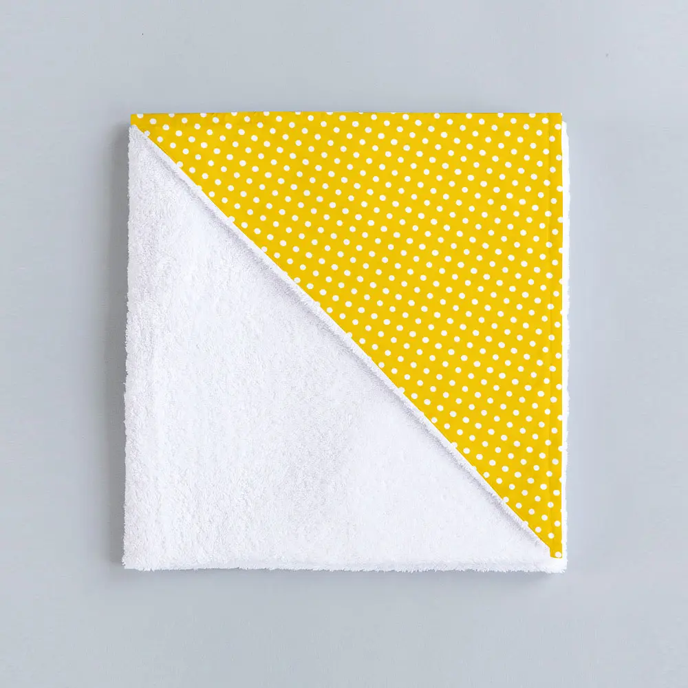 Багаторазова непромокаюча пелюшка 70х120 DOTS MUSTARD COSAS (4822052084724) - фото 2