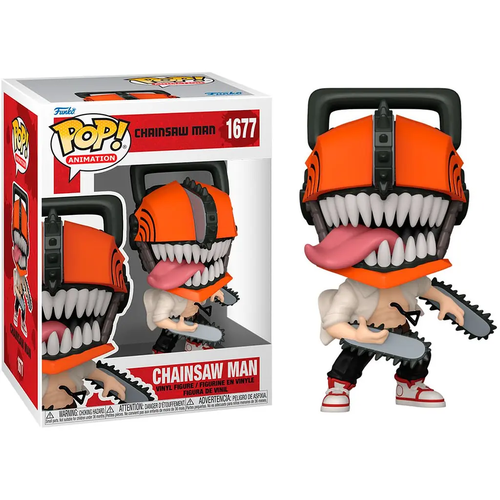 Ігрова фігурка Funko Pop! Chainsaw man Людина-бензопила Сhase (80324) - фото 2