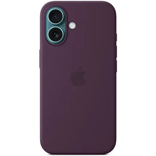 Силіконовий чохол CasePro Silicone Case with MagSafe Plum для iPhone 16 - фото 2
