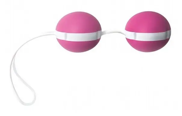 Вагінальні кульки Joyballs rose-white призначені для романтичних жінок. Joydivision 48-15045 87449 - фото 2