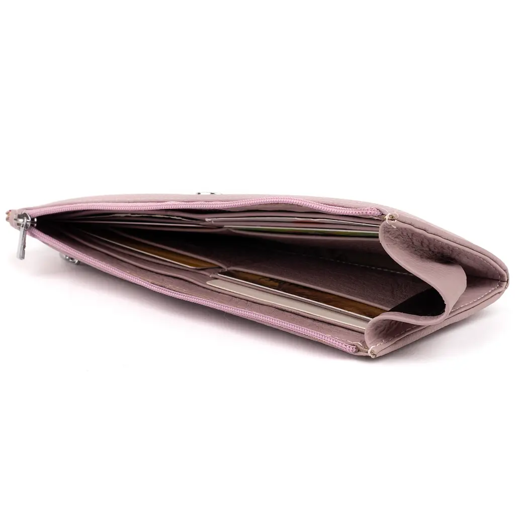 Кожаный женский кошелек ST Leather 19х9.5х2.5 см acs0015917 - фото 5