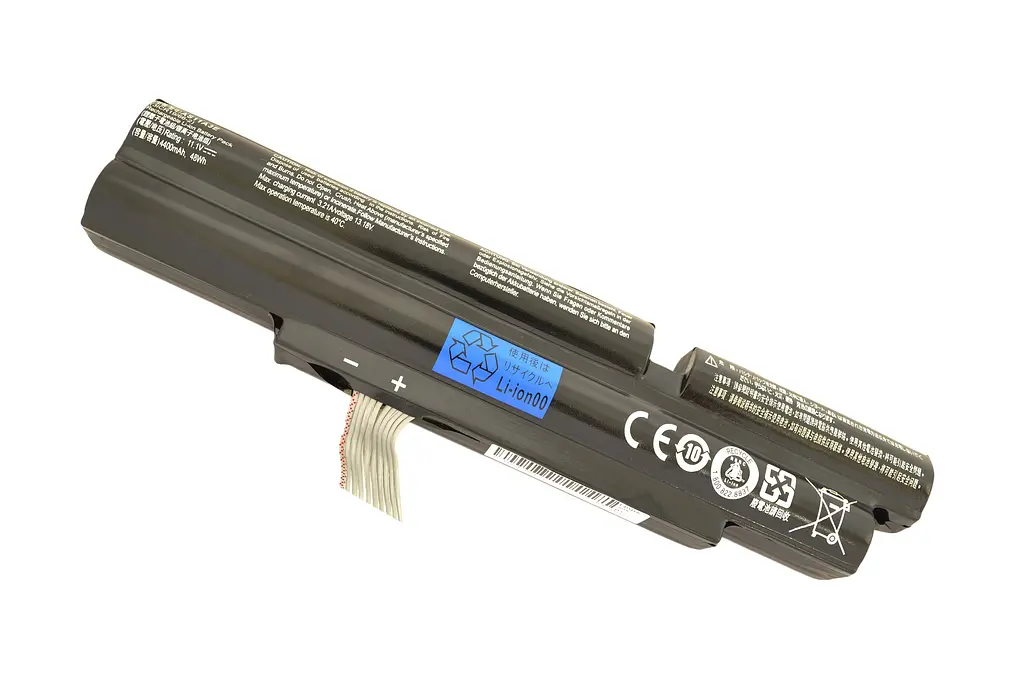 Акумулятор для ноутбука Acer AS11A5E Aspire 3830, 4400 mAh, 6cell, 10.8V, Li-ion, чорний - фото 2