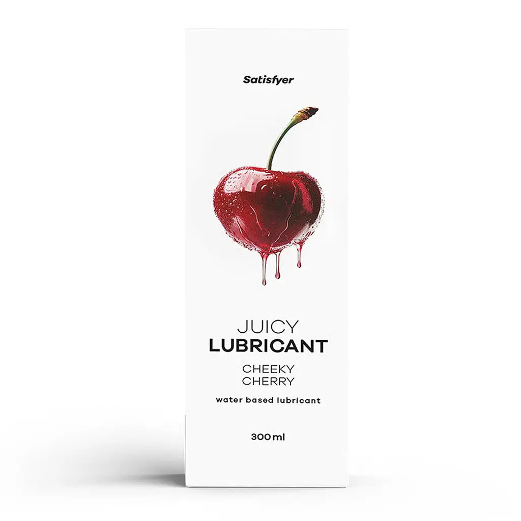 Лубрикант Satisfyer Juicy Lubricant на водній основі, 300 мл (вишня)