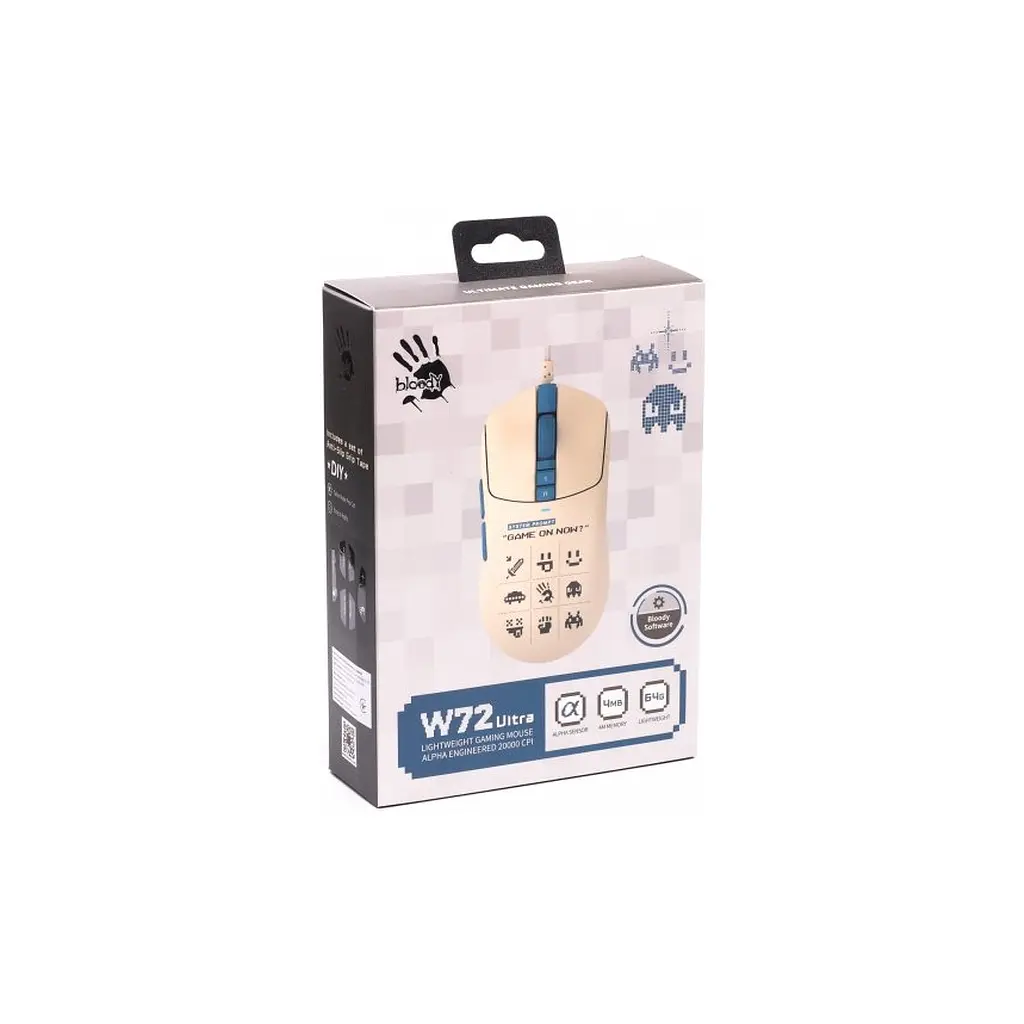Мышка A4Tech Bloody W72 Ultra USB Pixels Blue (4711421001311) - фото 12