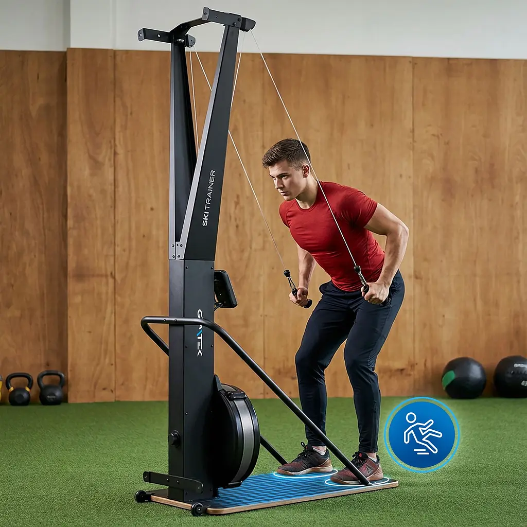 Лижний тренажер аеродинамічний Gymtek Ski Trainer - фото 17