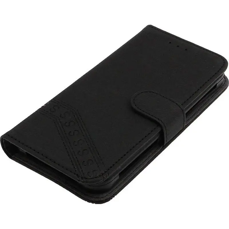 Чохол-книжка Toto Book Silicone Slide Universal Cover 5.6" (№4) Black - фото 6